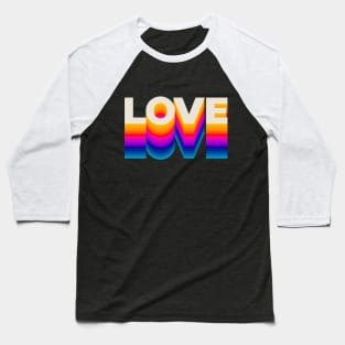 4 Letter Words - Love Baseball T-Shirt